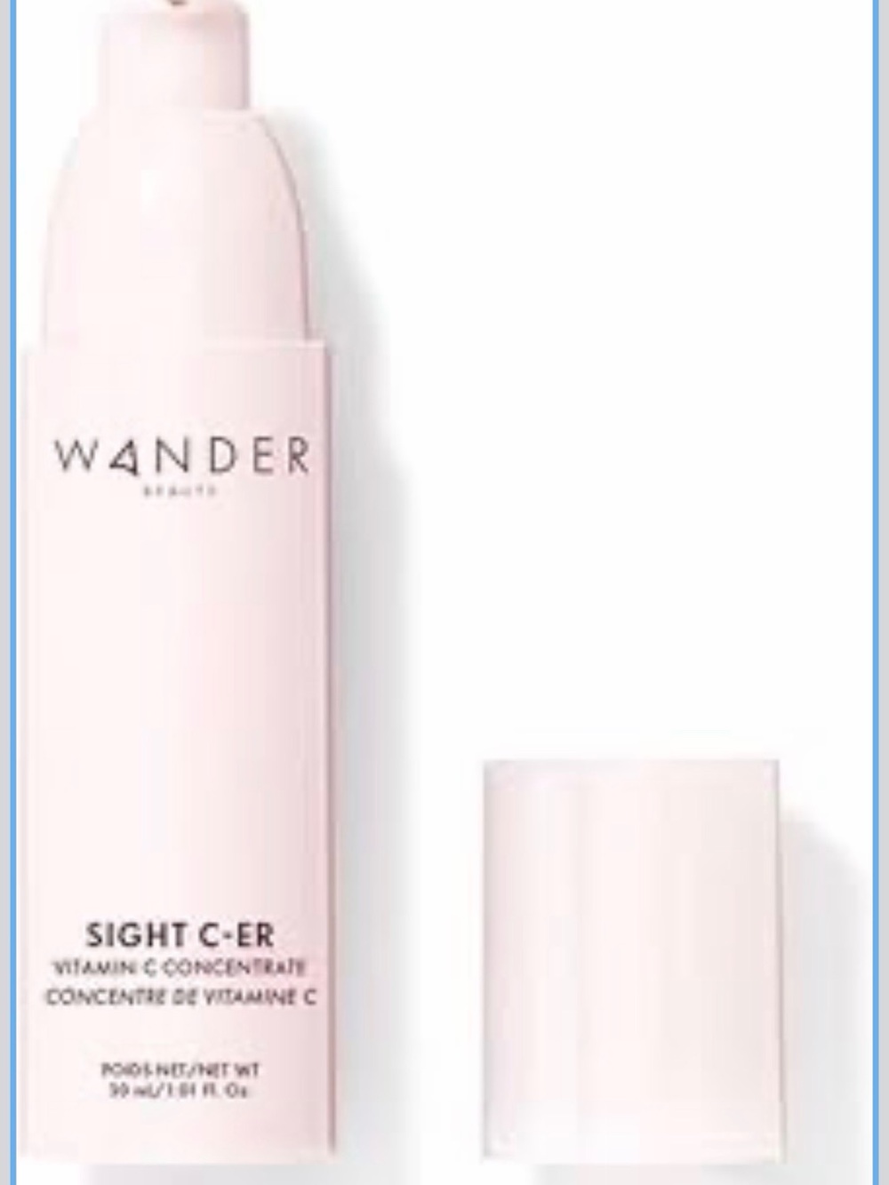 Wander Beauty Light Pink Sight C-ER Vitamin C Concentrate Face Serum 30ml/1 floz